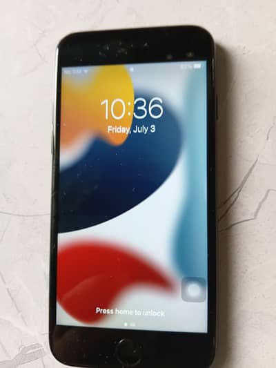 Apple iPhone 7 128GB Battery 100% neat set non pta