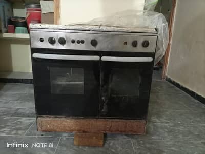 5 burner cooking range