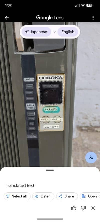Need Cheap Ac for Small room?110 Volts Corona 0.75 Ton Split