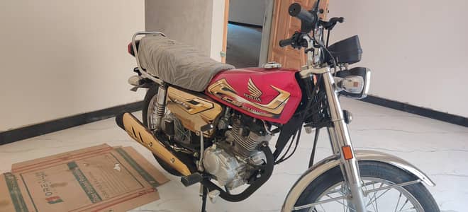 honda CG 125S Gold Edition
