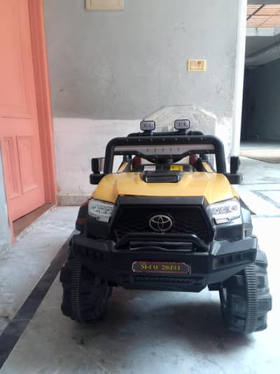 Land Cruiser 4x4 Shape kids car for sale.