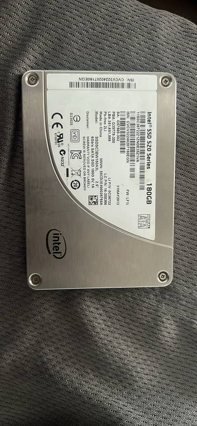 Intel ssd 180 520 series