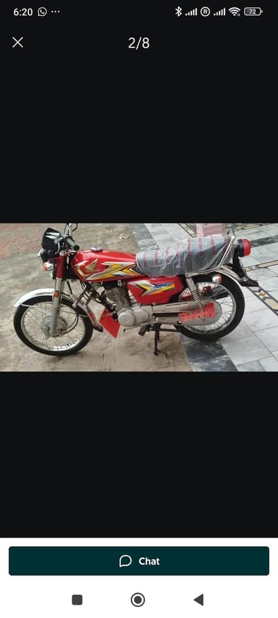 honda 125 for sale near and clean 03155769139 rabta number