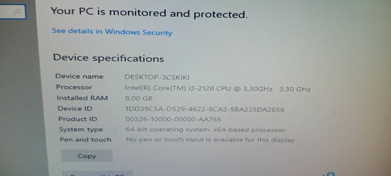 cpu core i3 2