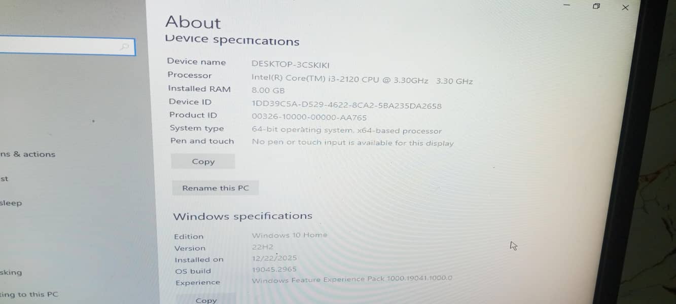 cpu core i3 3