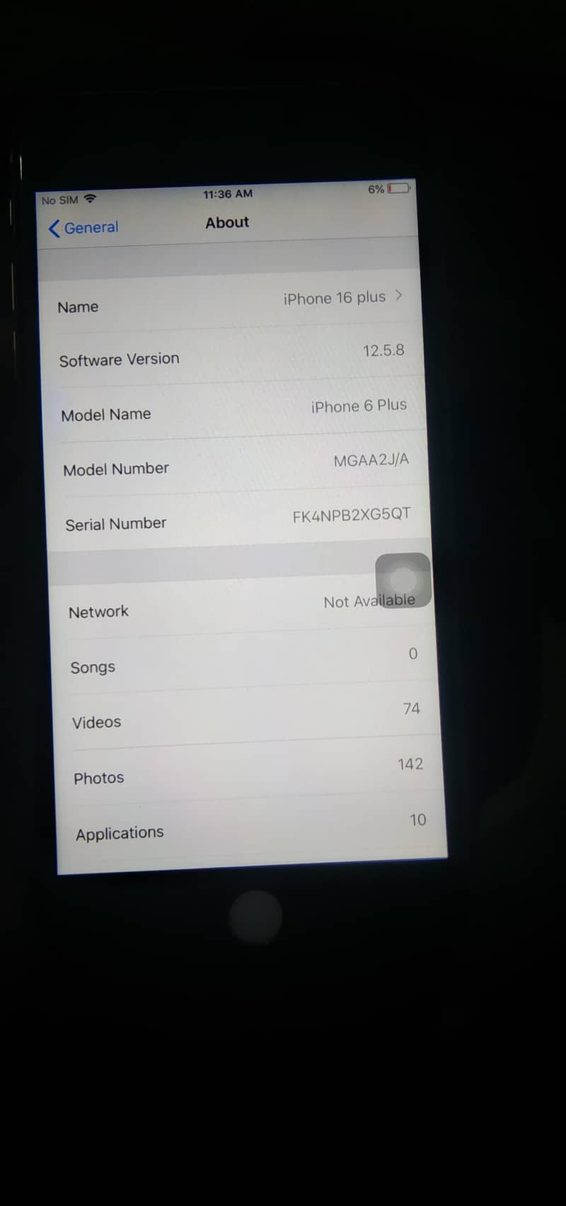 Apple iPhone 6 Plus 5