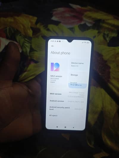 Realme 9c 4gb 64 gb good mobil koi fald ni