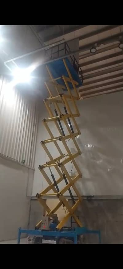 Scissor Lift 16 Meter Battery Operated + Electric available for sale