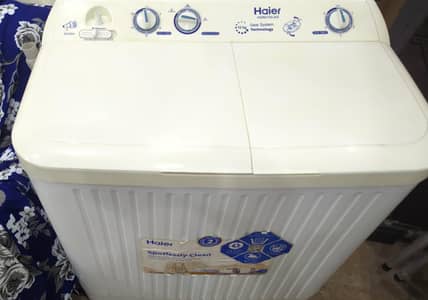new 10 kg Haier twin tub washing machine 03214214165