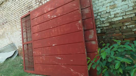 Main entrance iron gate