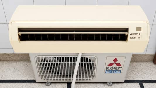 Mitsubishi Mr Slim 1 Ton Ac (Non Inverter)- Home Used
