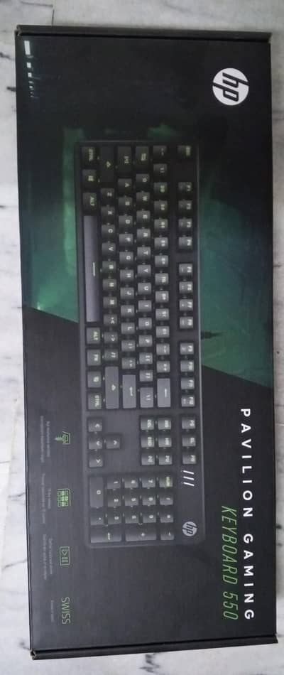 Hp Pavilion 550 gaming and office use keyboard with original box