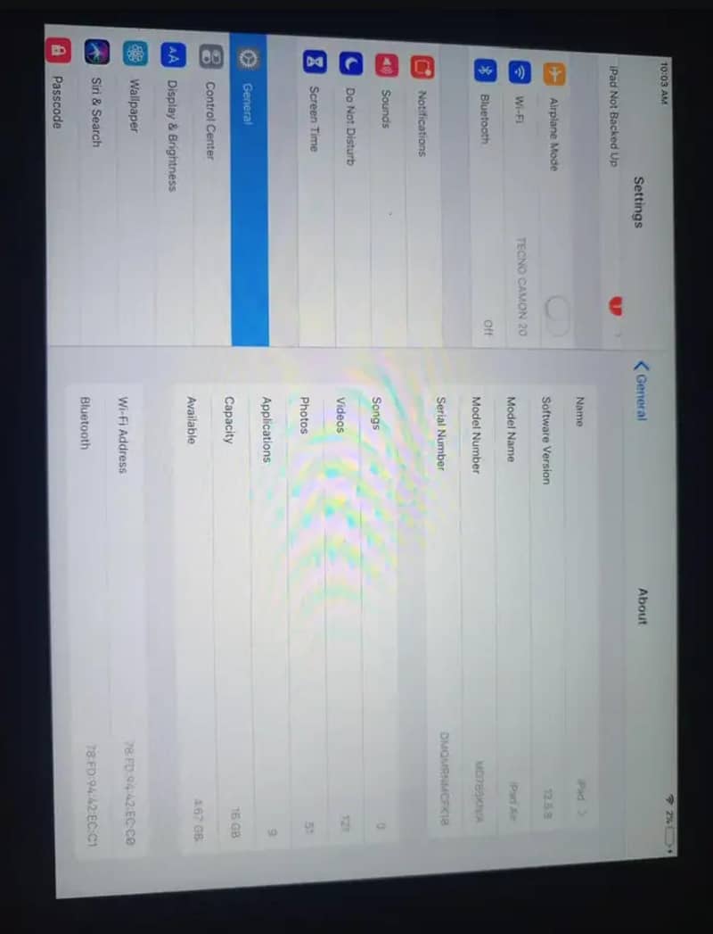 IPAD Air 3