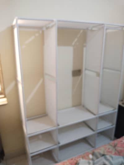 "2 Portable Wardrobe for Sale  brand new one open and pack Sturdy"