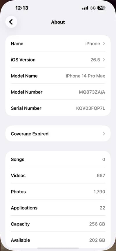 Apple iPhone 14 Pro Max 256 gb