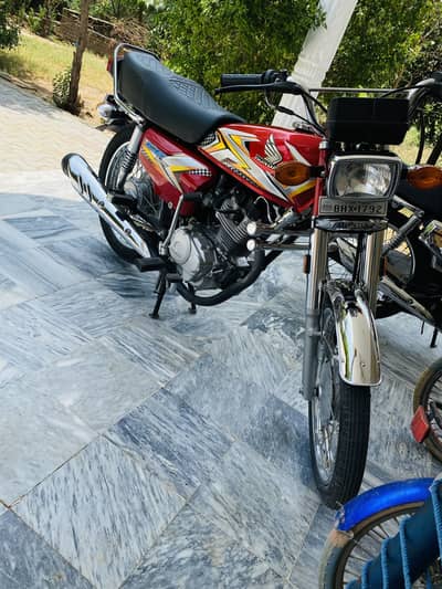 Honda cg 125 model 2025 all punjab number location nathwala