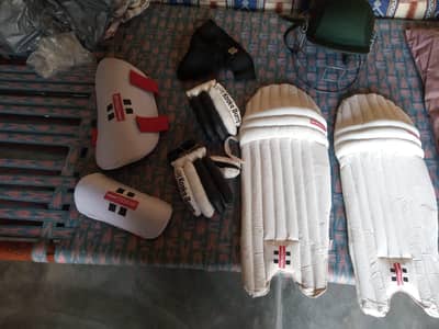Hard ball cricket kitt without bat