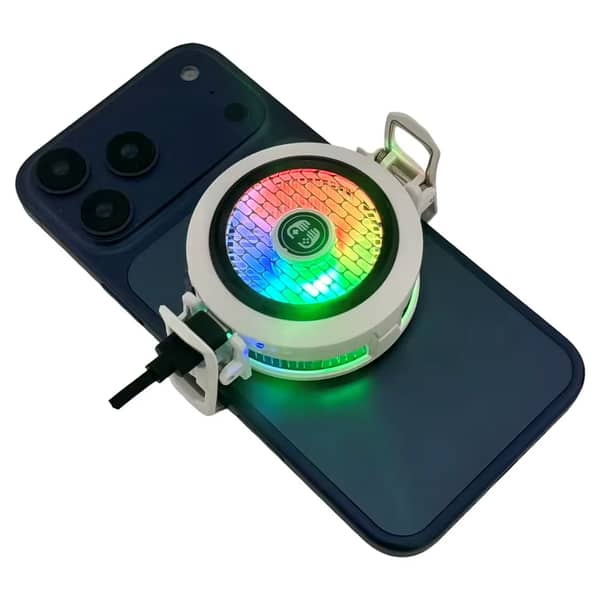 FS27 Semiconductor Mobile Phone Cooler — High-Performance, Adjustable Cooling with Magnetic Clip