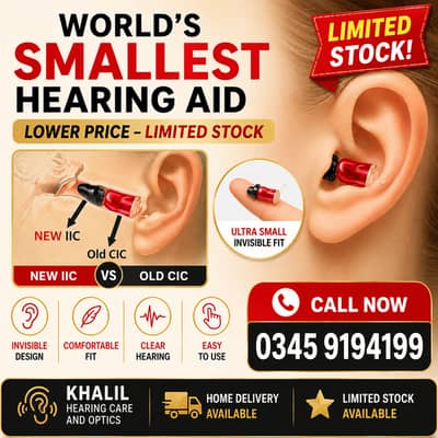 Invisible Mini Hearing Aid – World's Smallest Digital Hearing Aid