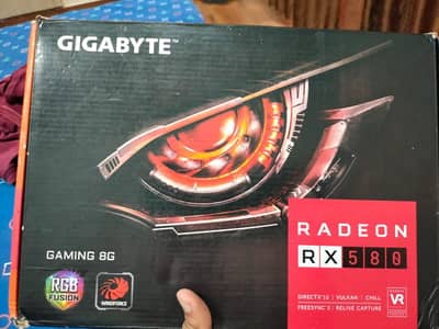 AMD Radeon Rx 580 Gigabyte