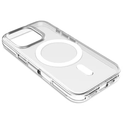 Transparent MagSafe Case for iPhone | Shockproof Clear Back Cover