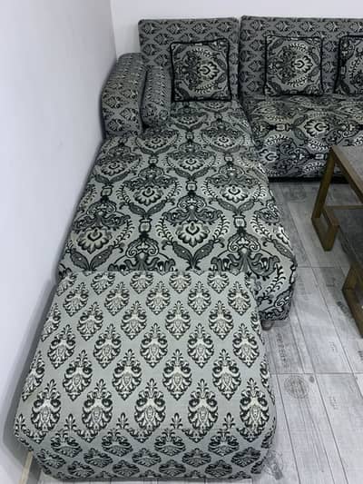 L shaped sofa set