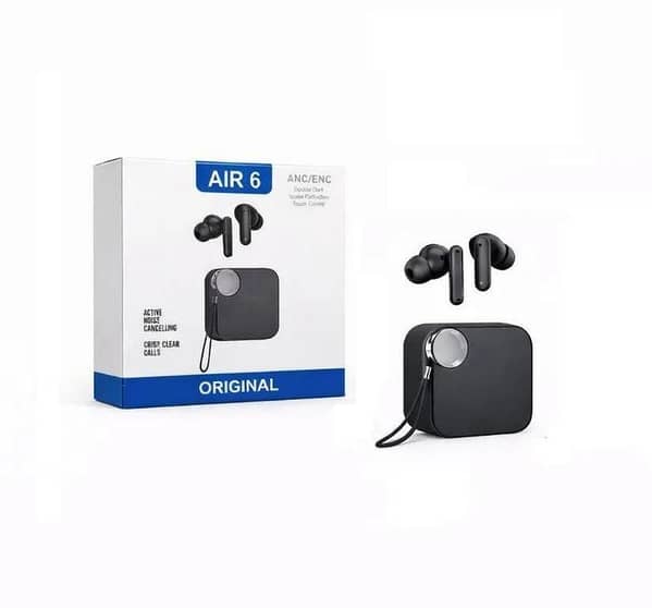 Air 6 TWS Wireless Earbuds Bluetooth 5.3 with Charging Case