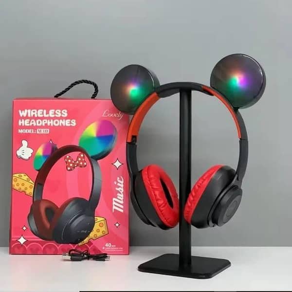 M30 Premium Wireless Headphones with HiFi Stereo, Bluetooth, and Comfortable Over-Ear Cushions