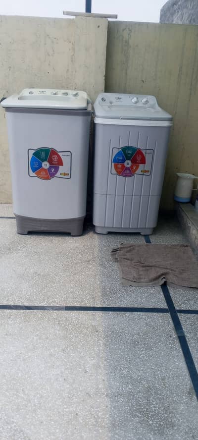 Super Asia washing machines and dryer