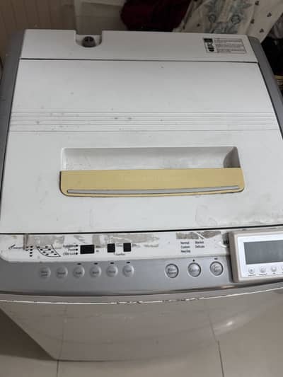 Faulty washing machine