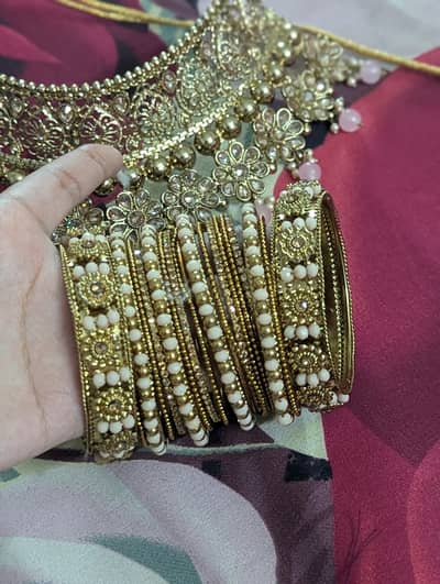 Luxury Kundan Choker Necklace Set | Bridal Jewelry | Wedding Jewelry |