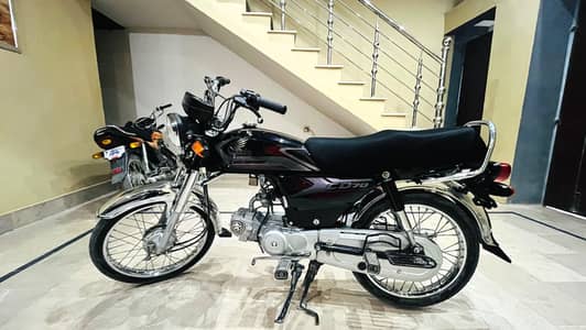 HONDA CD-70 - 2025 - 97 SERIAL - UNREGISTERED