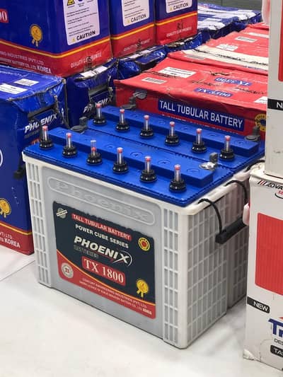 Phoenix TX 1800 Battery 185 AH Tubular Phoenix Battery