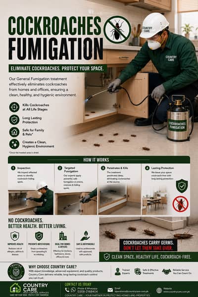 Professional Fumigation Services | Pest Control in Karachi