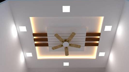 False Ceiling | Fancy Forceiling | Wall Frames | Plaster Of Paris Work