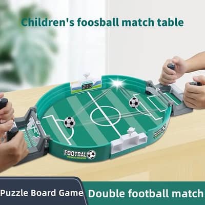 Mini Tabletop Football Game | 2 Player Soccer Board Game Toy