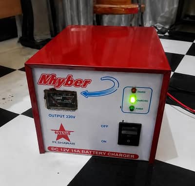 Khyber 12V 15A DC Charger For Sale, Full Working Condition