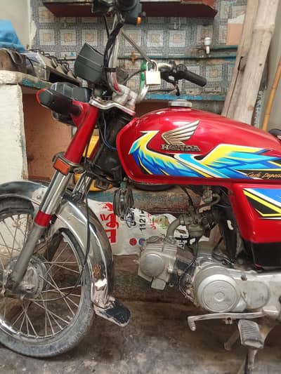 HONDA 70cc model 2021 all documents complete  URGENT SELL