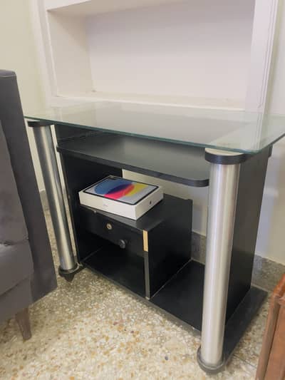 Computer table and chair