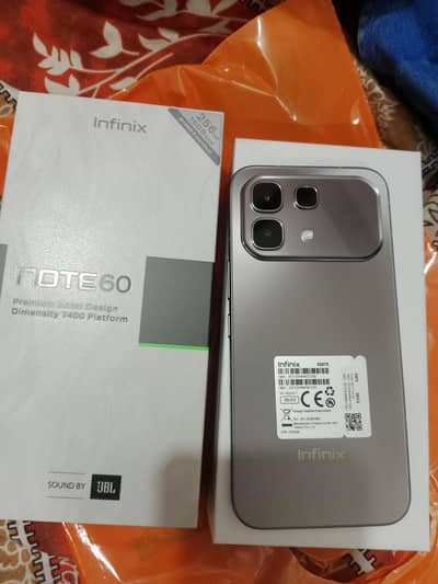 Infinix note 60 brand new mobile 8/256 5g