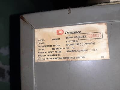Dawalance full size Refrigerator