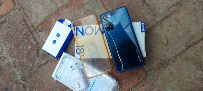 Tecno CAMON 18T with box and adapter (03084384659)