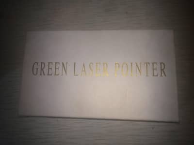 green laser poniter