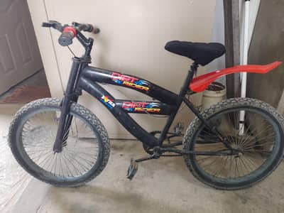 Dirt Rider BMX Bicycle 20/24 Inch - Black Red - Karachi
