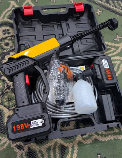 Rechargeable Washer - Cordless Pressure Washer Double batteries