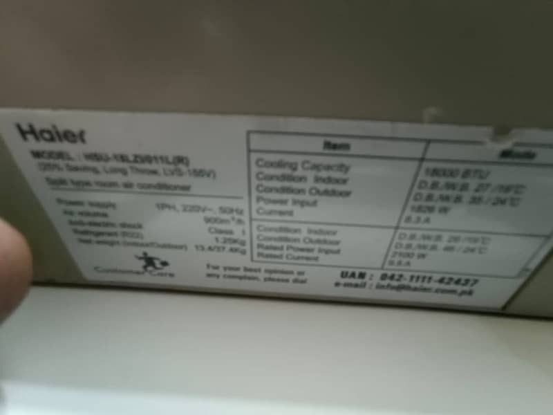 Split AC 1.5 Ton 1