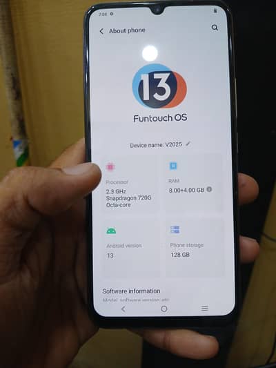 Vivo V20 8/128 with orginal charger