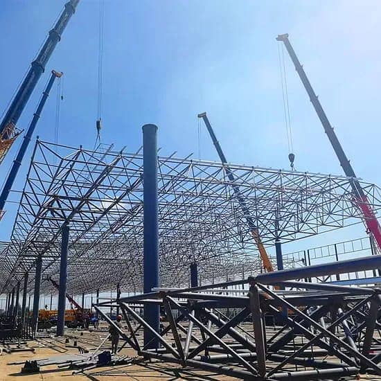 PEB Building ,Space frame structure,Geodesic dome structure,Grid shell 1