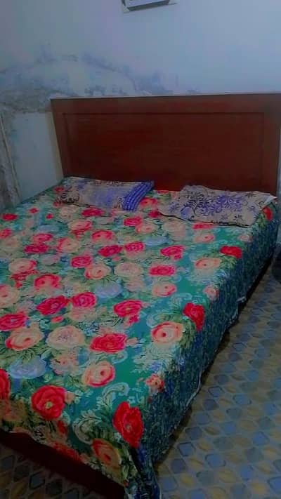 Wooden Double Bed for Sale
