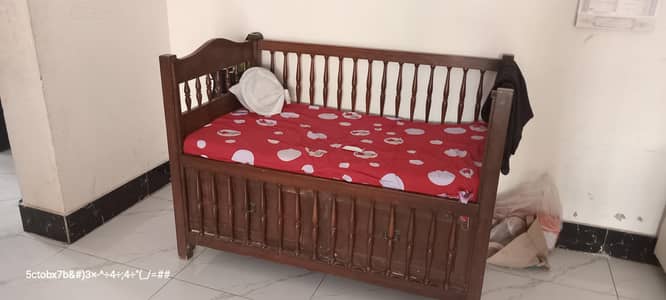 pure wood baby cot